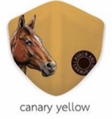 หน้ากากผ้า Canary yellow-Heritage