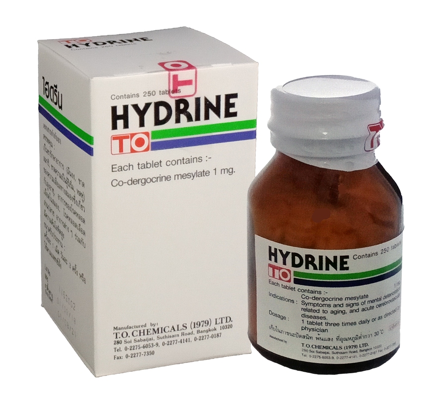 CO-DERGOCRINE MESYLATE 1 mg