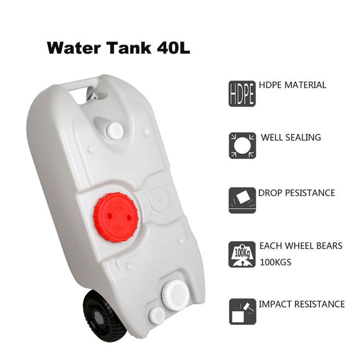 40L WATER TANK (GREY) 