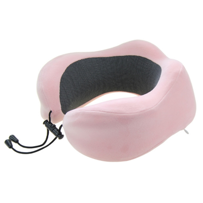 FX001-PINK หมอนรองคอสีชมพู