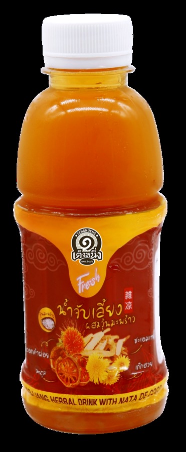 น้ำจับเลี้ยงผสมวุ้นมะพร้าว
