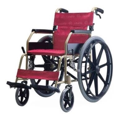 รถเข็นวีลแชร์/รถเข็นผู้ป่วย/รถเข็นผู้พิการ
KM-1500-18*16-CHA-RED-8*24F-SWIVEL