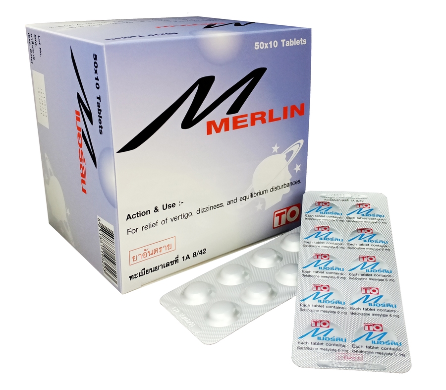 BETAHISTINE MESYLATE 6 mg