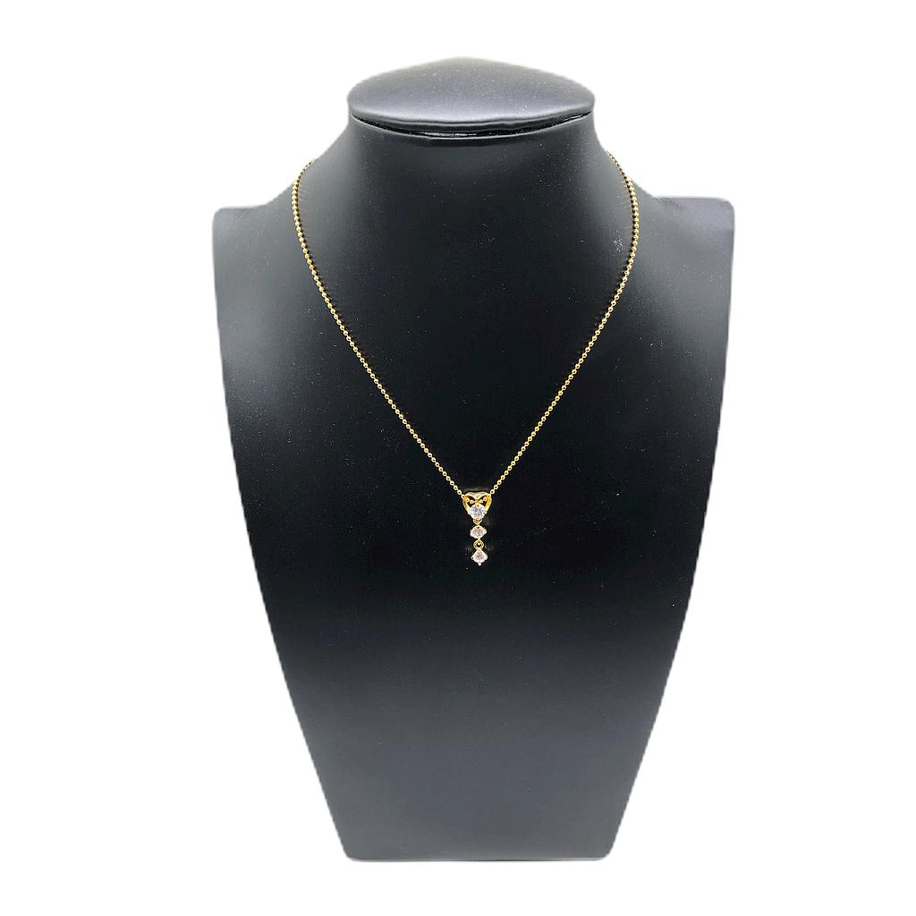 Pearl Jewelry สร้อยจี้ Diamond Heart