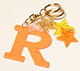 พวงกุญแจอะคริลิกดาว R