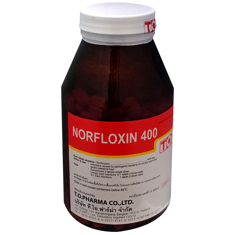 NORFLOXACIN  400 mg