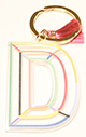 พวงกุญแจอะคริลิกสายรุ้ง D
