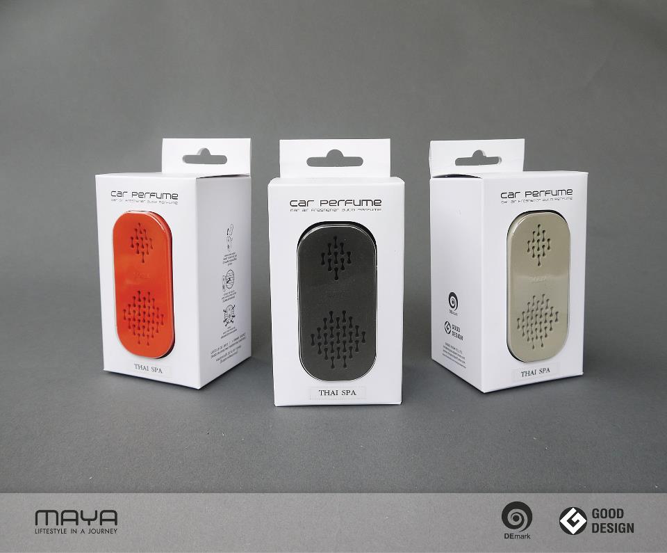 MAYA CAR PERFUME นวัตกรรมใหม่ของน้ำหอมปรับอากาศในรถยนต์เป็นน้ำหอมแห้งปรับอากาศ ที่จะไม่สร้างปัญหาน้ำหอมหกหรือหยดทำลายพื้นผิวในรถของคุณอย่างแน่นอน ด้วยการออกแบบผลิตภัณฑ์ที่เลือกใช้วัตถุเน้นความทนทาน โดดเด่นและสะท้อนถึงรสนิยมของผู้ขับขี่ คุณจะได้ดื่มด่ำกับบรรยากาศหอมสดชื่นตลอดระยะเวลาในการเดินทาง
