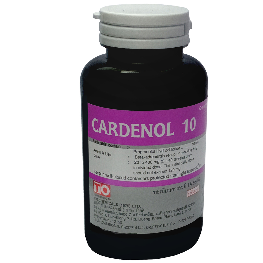 PROPRANOLOL HCl 10 mg