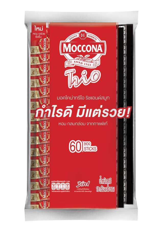 ทรีโอ ริช&amp;สมูธ 18ก แพค 60 ซอง