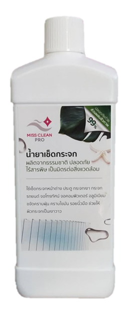 น้ำยาเช็ดกระจกชีวภาพ