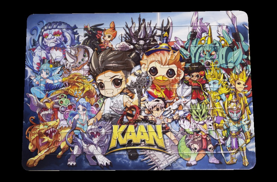 จิ๊กซอว์เด็ก ตัวต่อภาพมหัศจรรย์แห่ง KAAN จำนวน 54 ชิ้น 