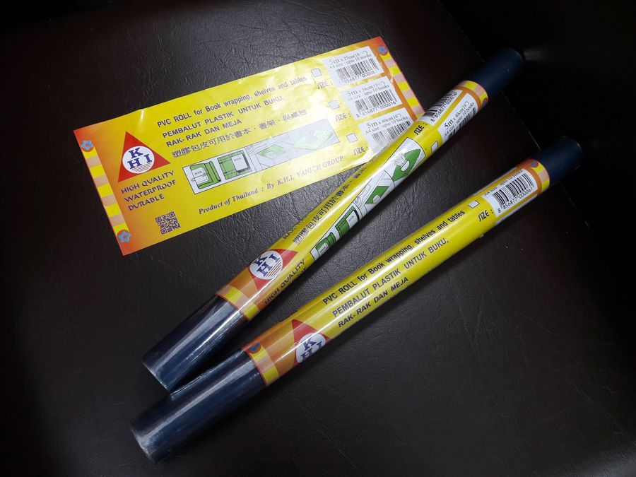 พลาสติกห่อปกหนังสือ ขนาด 5เมตรX10.50นิ้ว