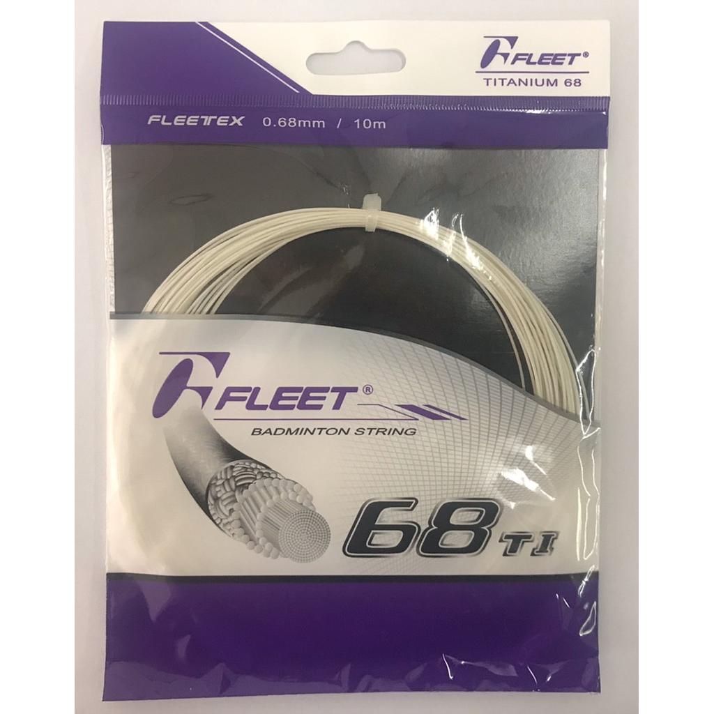 Badminton String  FLEET 68TI - White