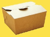น้องสี่ฝา Bio Food Kraft Box  JH-D-004 (2000ml) L			
