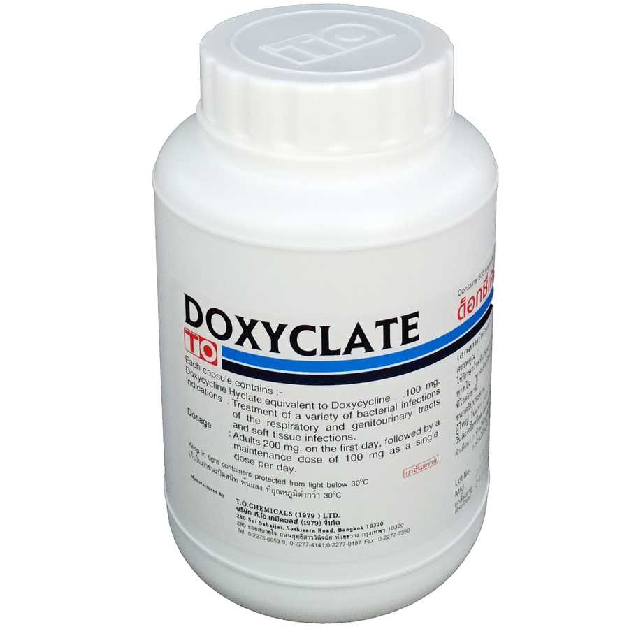 DOXYCYCLINE HYCLATE eq. to DOXYCYCLINE 100 mg