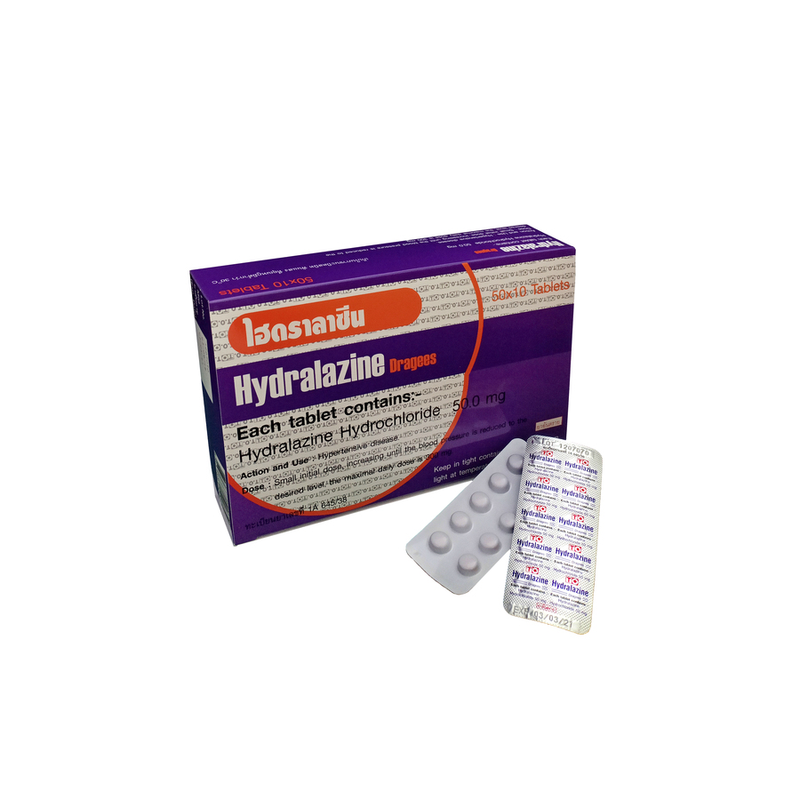HYDRALAZINE HCl 50 mg