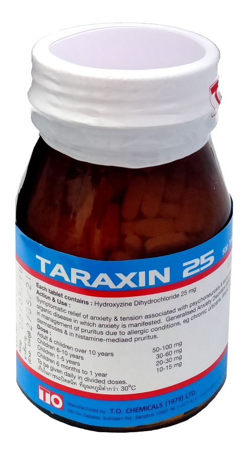 HYDROXYZINE HCl 25 mg