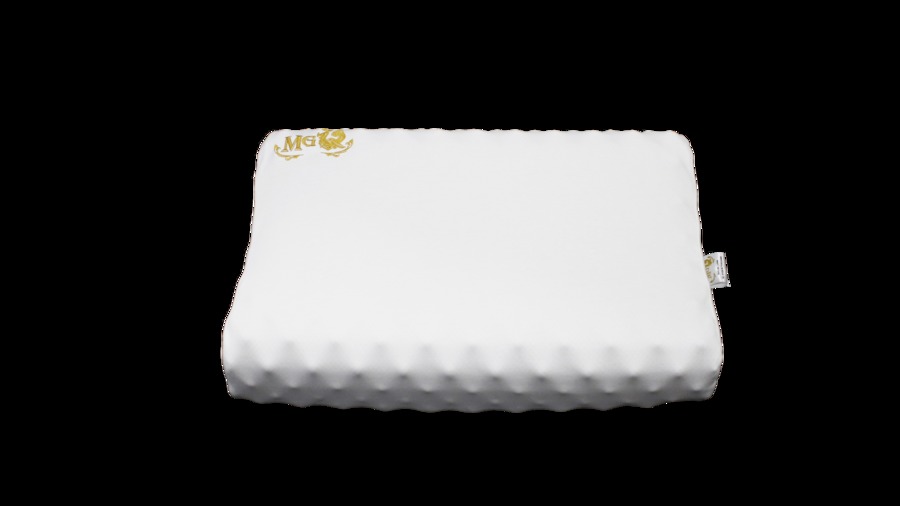 หมอนยางพารา Contour Massage Pillow B
60x37x11/13 cm