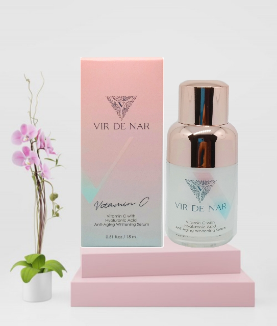 VIR DE NAR Vitamin C with Hyaluronic Acid Anti-Aging Whitening Serum เซรั่ม10% วิตามินซี ไฮยาลูรอนิคแอซิด VIR DE NAR