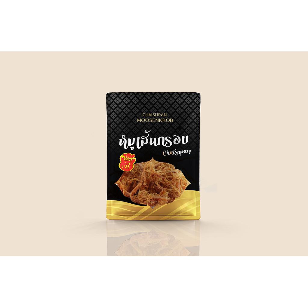 หมูเส้นกรอบ แบบซอง รสดั้งเดิม
ขนาด 20g.