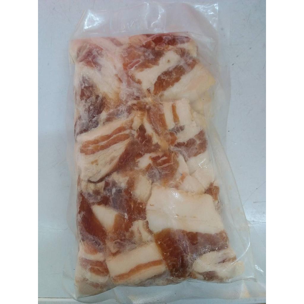 หมูสามชั้นหมักซอสหวาน 500 กรัม

