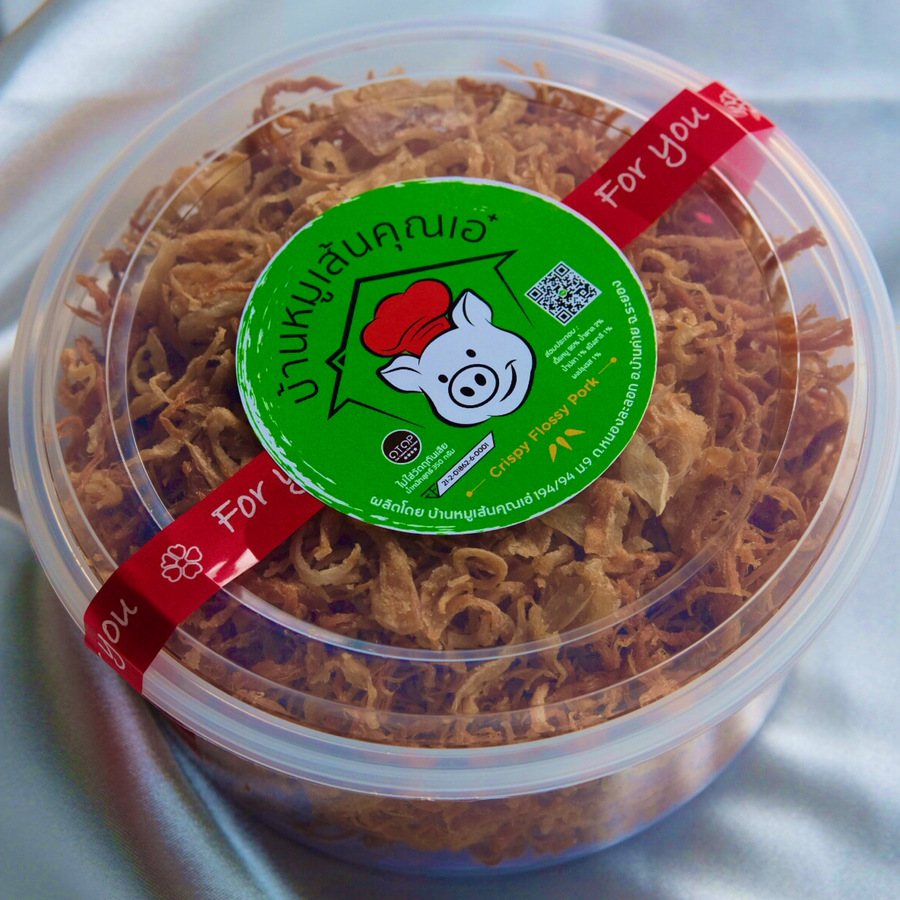 หมูเส้นทอดกรอบ 350 g.