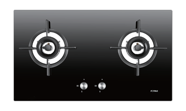 เตาแก๊สกระจก 2 หัว ขนาด 78 เซนติเมตร โฟไทล์ TH Series รุ่น GHG78211 