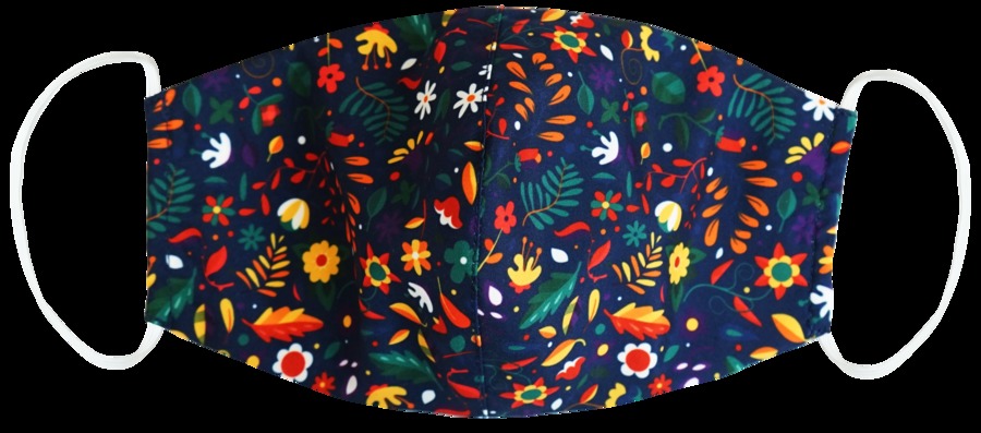 หน้ากากผ้า EGOMask สำหรับผู้ใหญ่ ลายบุษบา (EM03)
