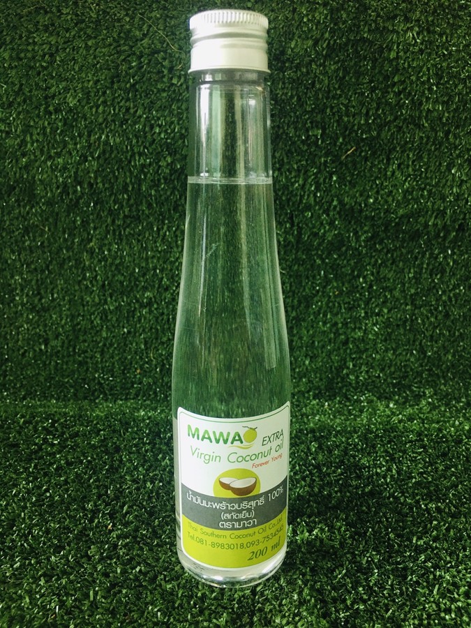 น้ำมันมะพร้าวบริสุทธิ์ 100% ขนาด 200 mL