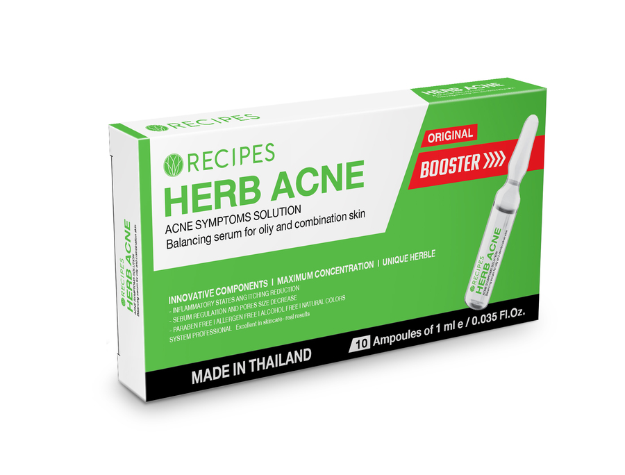 ผลิตภัณฑ์บำรุงผิว สูตรเฮิร์บ แอคเน่
