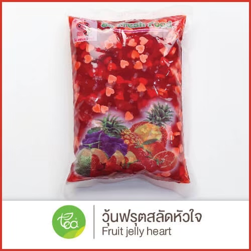 วุ้นฟรุ๊ตสลัดหัวใจ บรรจุ 1,000กรัม