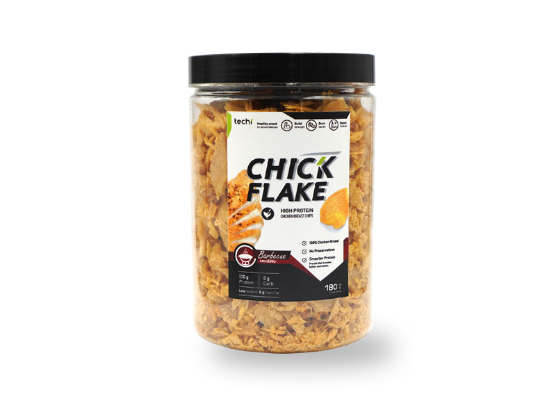 เฟลคอกไก่กรอบ รสบาร์บีคิว ขนาด 180 กรัม