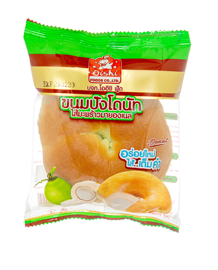ขนมปังโดนัทไส้มะพร้าวมายองเนส
