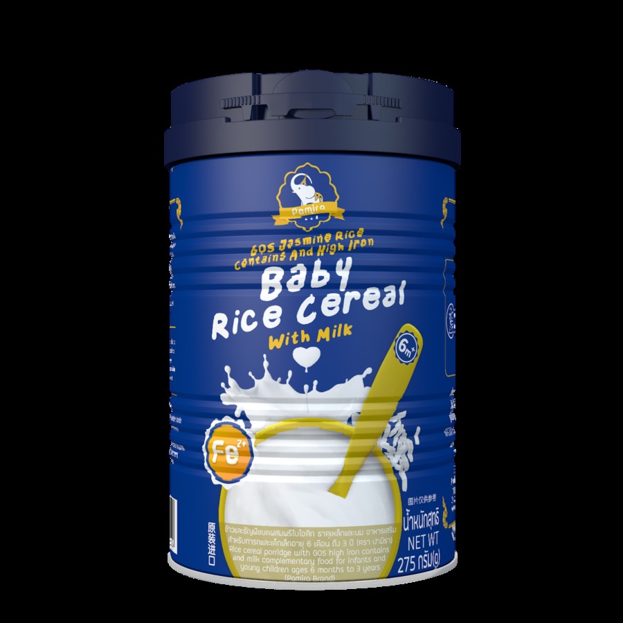 Pamira GOS Jasmine Rice Contains And High Iron Baby Rice Cereal With Milk