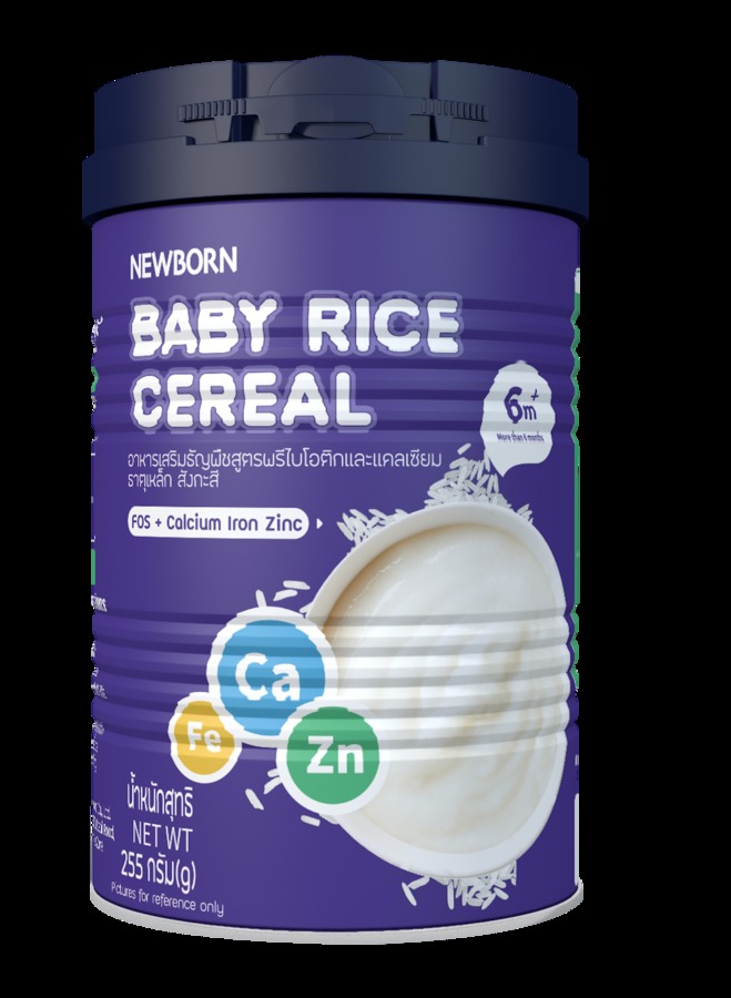 NEWBORN FOS &amp; Calcium Iron Zinc Baby Rice Cereal