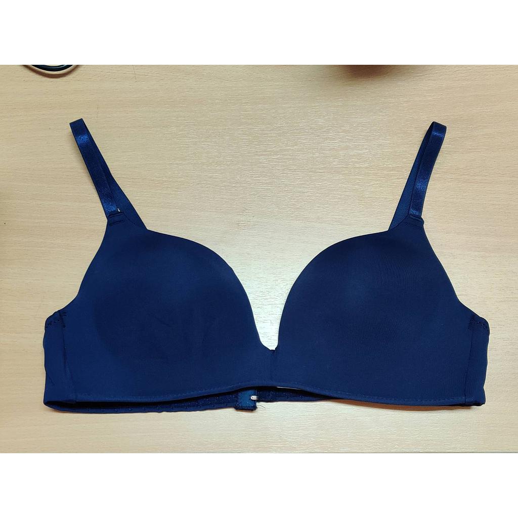 ชุดชั้นในไร้โครง สีกรม ไซส์ 36/80B
