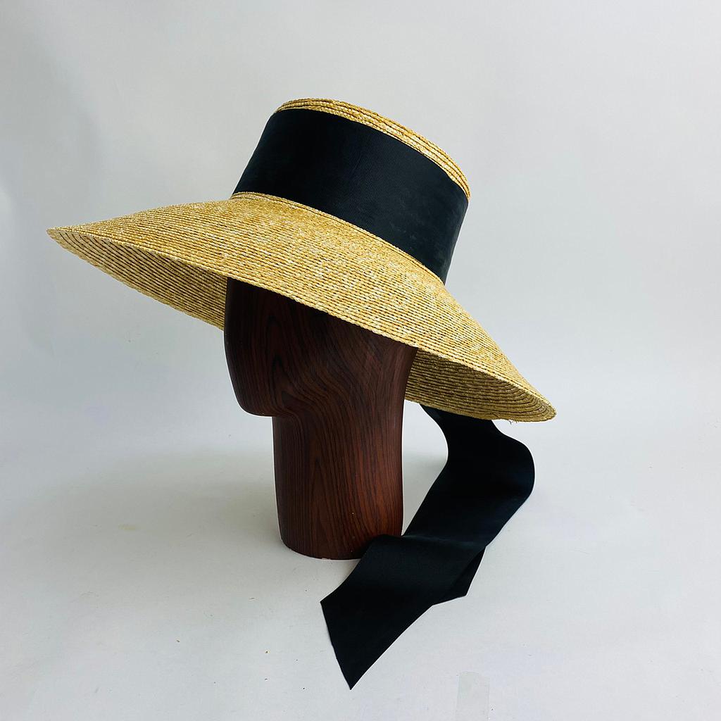 N045-F รุ่น N down-brim hat #Black