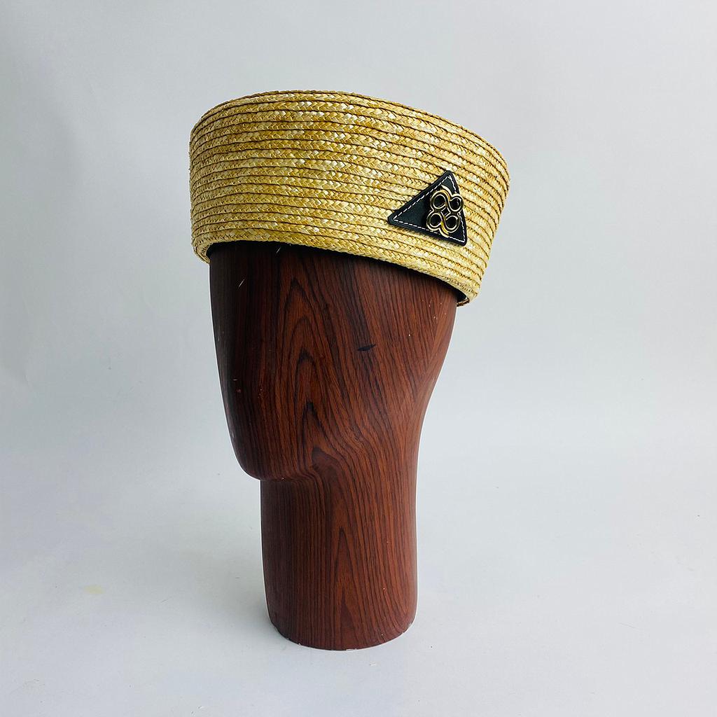 N052-F รุ่น N natural straw beret hats