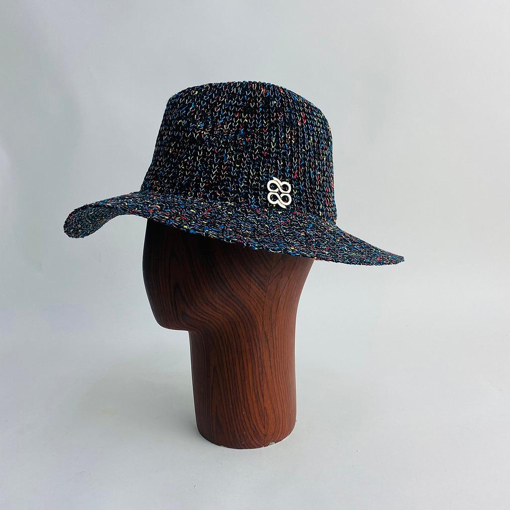 N061-M รุ่น Tweed straw Hat