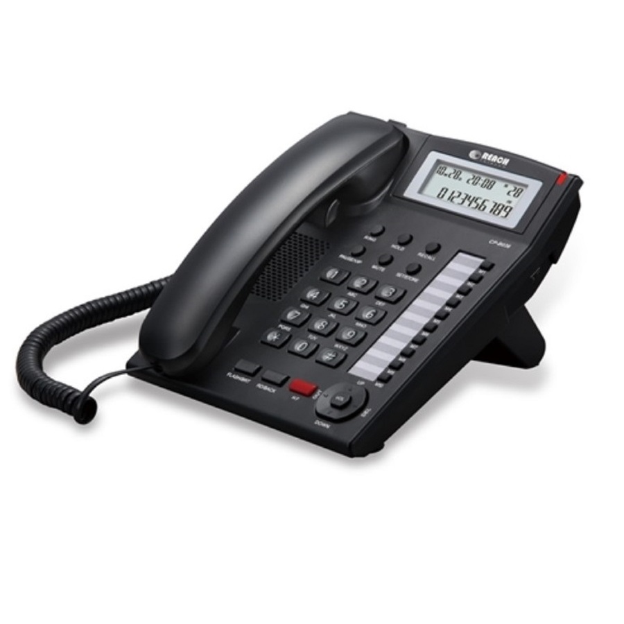 โทรศัพท์รีช CP-B036
แสดงหมายเรียกเข้า
61  หน่วยความจำหมายเลขสายเรียกเข้า
16 หน่วยความจำหมายเลขโทรออก
10 หน่วยความจำด้วยปุ่มโทรด่วน
10 หน่วยความจำแบบสองปุ่ม
ปรับเสียงเรียกเข้า 20 เสียง
ล็อคโทรออกด้วยกุญแจ
ต่อชุด headset เพื่อใช้รับสายหรือโทรออก
โทรออกและสนทนาโดยไม่ต้องยกหู
