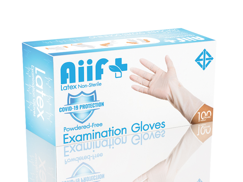 ถุงมือยางธรรมชาติ สำหรับการตรวจวินิจฉัยทางการแพทย์ ไซส์ S  สีขาว AIIF+ ไม่มีแป้ง 4.0 G.
ถุงมือยางธรรมชาติ ชนิดไม่แป้ง เป็นถุงมือที่สามารถใช้กับงานทั่วไป เช่น อุตสาหกรรมอิเล็กทรอนิค อุตสาหกรรมอาหาร ในห้องแลป โรงพยาบาล คลีนิค งานตามบ้านทั่วไป ป้องกันสิ่งสกปรกต่างๆ เช่น เชื้อโรค สารเคมีอันตราย สวมใส่ง่าย ให้ความรู้สึกสบาย คุณภาพสูง มีสารโปรตีนต่ำและกระชับมือ