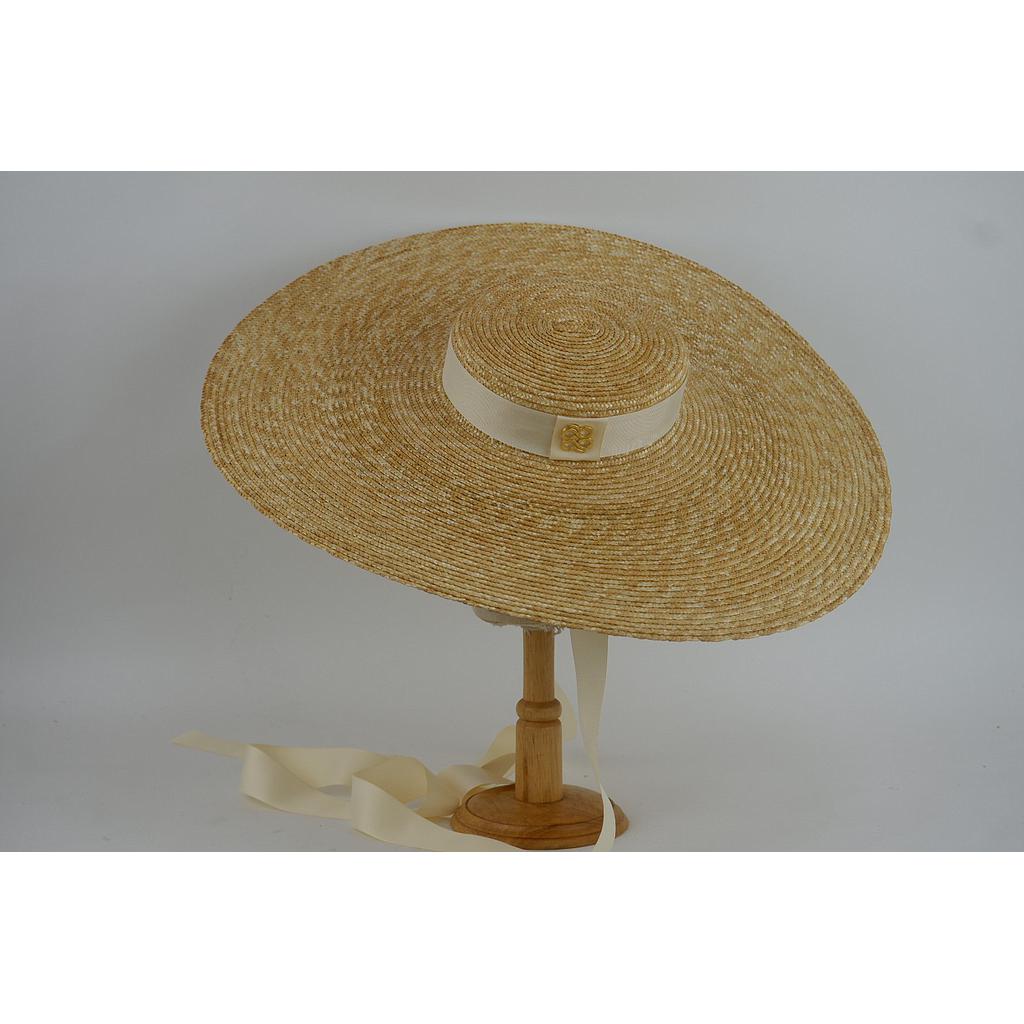 N066-F รุ่น Le belle hats brim 15 cm.
