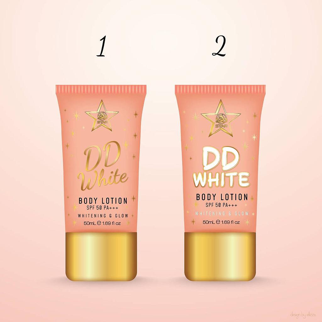 DD WHITE BODY LOTION เป็นโลชั่นทาผิวที่ผสมสารกันแดด พร้อมทั้งบำรุงที่เพิ่มความชุ่มชื่นให้แก่ผิว ทำให้ผิวมีสุขภาพแข็.แรง ขาวกระจ่างใส