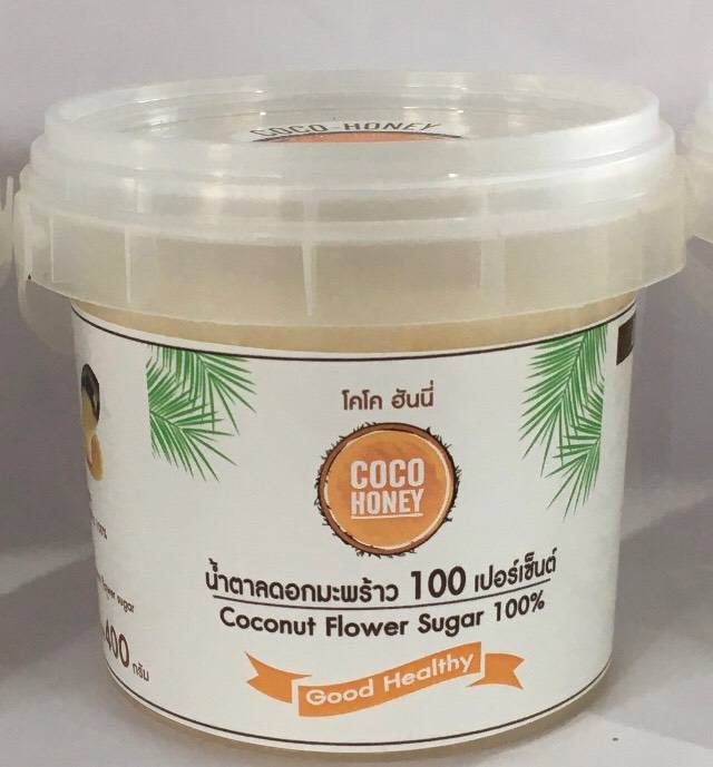 น้ำตาลดอกมะพร้าวน้ำหอม 100%