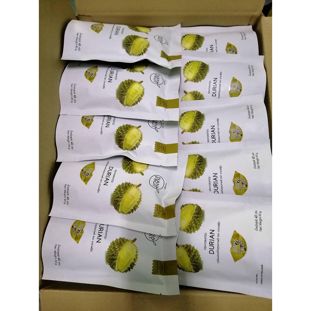 Dehydrated Durian Pack 40g x 70 bags