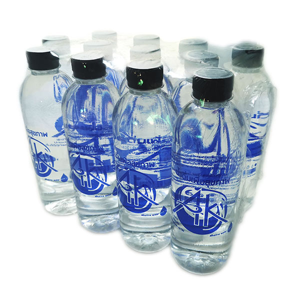 น้ำดื่ม ขนาด 500 มิลลิลิตร (แพ็คละ 12 ขวด)	