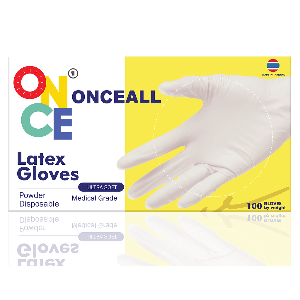 Latex Powder Gloves (L)