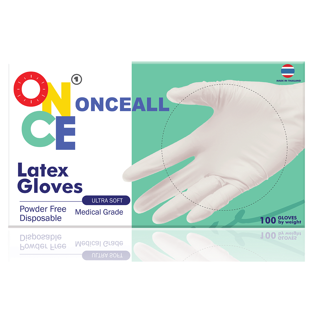 Latex Powder Free Gloves (S)