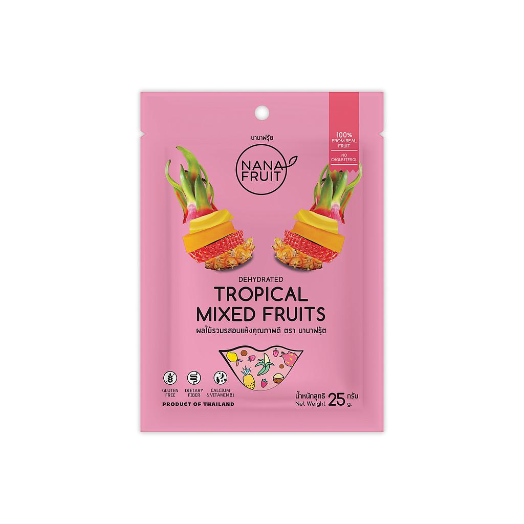 MS1 Dehydrated Tropical Mixed Fruits  pack 25g. X 200 packs